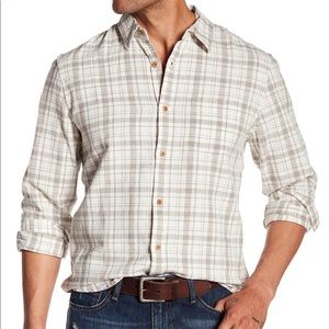 H&M plaid casual button down